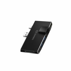 Terratec CONNECT Pro2 Alámbrico USB 3.2 Gen 1 [3.1 Gen 1] Type-A Negro 