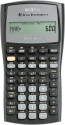 Texas Instruments BA-II Plus calculadora Bolsillo Calculadora científica Negro 