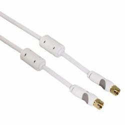 Thomson 00132229 cable coaxial 3 m F Blanco 