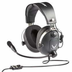Thrustmaster T.Flight U.S. Air Force Auriculares Alámbrico Diadema Aviación/Control de tráfico aéreo Negro, Gris 