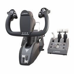 Thrustmaster TCA Yoke Pack Boeing Edition Negro, Gris USB Panel de mandos tipo máquina recreativa PC, Xbox, Xbox One, Xbox One S, Xbox One X, Xbox Series S, Xbox Series X 