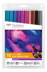 Tombow ABT Dual Brush Pen Set rotulador Multicolor 10 pieza[s] 
