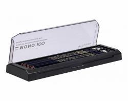 Tombow MONO-100-AS juego de pluma y lápiz de regalo Lápiz de grafito Funda de plástico 