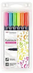 Tombow WS-BH-6P pluma fuente Multicolor 
