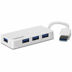 Trendnet TU3-H4E hub de interfaz 5000 Mbit/s Blanco 