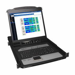 Tripp Lite B020-U16-19-IP consola de rack 48,3 cm [19"] 1280 x 1024 Pixeles Negro 1U 