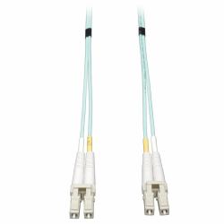 Tripp Lite N820-03M Cable Patch de Fibra Dúplex Multimodo 50/125 OM3 LSZH de 10Gb [LC/LC], Aguamarina, 3M [9.84 pies] 