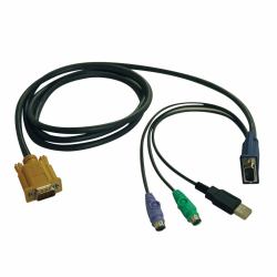 Tripp Lite P778-010 Cable Combinado USB/PS2 para KVM NetDirector B020-U08/U16, 3.05 m [10 pies]  - Versión UK