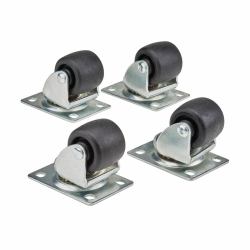 Tripp Lite SRCASTER Juego de ruedecitas SmartRack, paquete de 4 