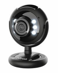 Trust SpotLight Pro cámara web 1,3 MP 640 x 480 Pixeles USB 2.0 Negro 