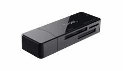 Trust NANGA lector de tarjeta USB 3.2 Gen 1 [3.1 Gen 1] Type-A Negro 