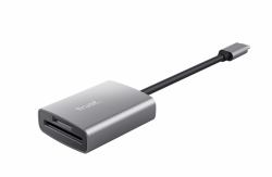 Trust 24136 lector de tarjeta USB 3.2 Gen 1 [3.1 Gen 1] Type-C Aluminio 