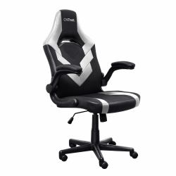 Trust GXT 703 Riye Silla para videojuegos de PC Asiento acolchado Negro, Blanco 