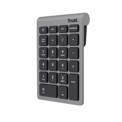 Trust Xalas teclado numérico Portátil/PC RF inalámbrico Plata 