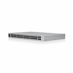 Ubiquiti UniFi USW-48-POE switch Gestionado L2 Gigabit Ethernet [10/100/1000] Energía sobre Ethernet [PoE] 1U Acero inoxidable 