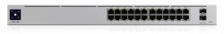 Ubiquiti UniFi Pro 24-Port PoE Gestionado L2/L3 Gigabit Ethernet [10/100/1000] Energía sobre Ethernet [PoE] 1U Plata 