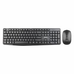 Ultron UMC300 teclado Ratón incluido Universal RF inalámbrico Alemán Negro  - versión extranjera
