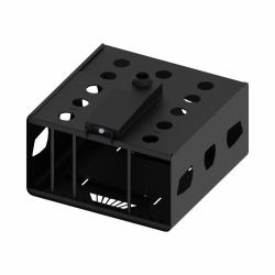 Unicol PGW estuche de proyector Acero Negro 