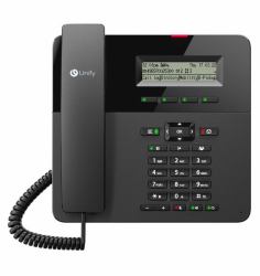 Unify OpenScape Desk Phone CP210 Teléfono analógico Negro  - Versión UK