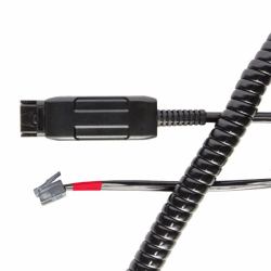 V7 BL-08+P cable telefónico 2 m Negro 