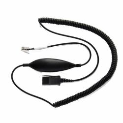 V7 BL-10+P cable telefónico 2 m Negro 