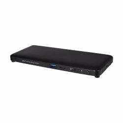 V7 DOCKUCPT3D base para portátil y replicador de puertos Alámbrico USB 3.2 Gen 2 [3.1 Gen 2] Type-C Negro 