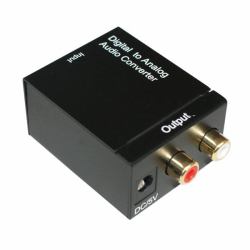 VALUE Audio Converter - Digital to Analogue Negro 
