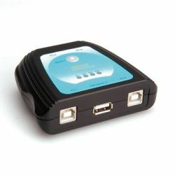 VALUE Manual USB 2.0 Printer Switch interruptor de impresora Alámbrico 