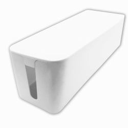 Value 19.99.3237 organizador de cables Caja de cables Blanco 1 pieza[s] 