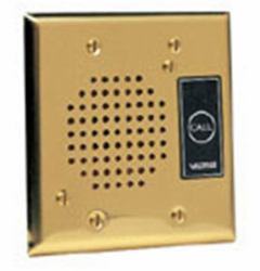 Valcom Doorplate Speaker w/LED Latón 