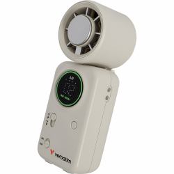 Verbatim 32346 ventilador y nebulizador personal de mano Blanco, Plata Ventilador de mano 