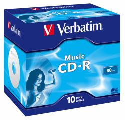 Verbatim Music CD-R 700 MB 16x 10 pieza[s] 