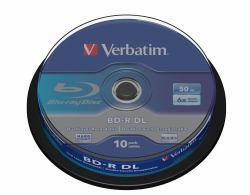 Verbatim 43746 disco blu-ray lectura/escritura [BD] BD-R 50 GB 10 pieza[s] 