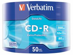 Verbatim CD-R Extra Protection 700 MB 52x 50 pieza[s] 