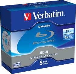 Verbatim DataLife 6x BD-R 25 GB 5 pieza[s] 
