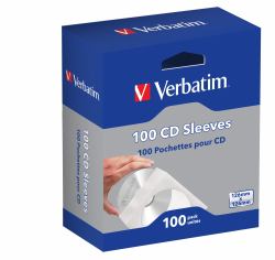 Verbatim Fundas de CD [papel], paq 100 