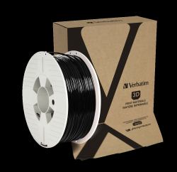 Verbatim 55327 material de impresión 3d Ácido poliláctico [PLA] Negro 1 kg 