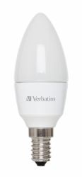 Verbatim Bombilla tipo vela translúcida E14 de 4.5 w 