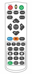 Viewsonic PS700X Remote Control - RC-JS708-190 - Warranty: 3M