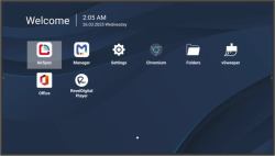 Viewsonic CDE5531-1C pantalla de señalización Pantalla plana para señalización digital 139,7 cm [55"] LCD Wifi 500 cd / m² 4K Ultra HD Negro Procesador incorporado Android 14 24/7 