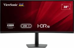 Viewsonic VA3820C pantalla para PC 96,5 cm [38"] 3840 x 1600 Pixeles Wide Quad HD+ LED Negro 