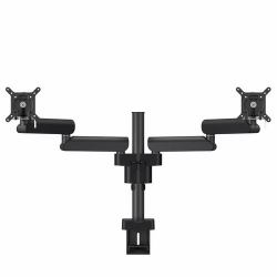 Vogel's MOMO 2237 - Mounting kit [monitor arm] - for 2 LCD displays - black - screen size: up to 34" - desk-mountable