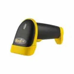 Wasp WWS560 Lector de códigos de barras portátil 2D LED Negro, Amarillo 