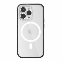 Woodcessories ECO646 funda para teléfono móvil 17 cm [6.7"] Transparente, Negro 