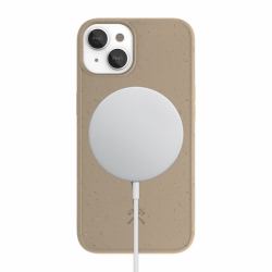 Woodcessories Bio Case MagSafe funda para teléfono móvil 15,5 cm [6.1"] Gris pardo 