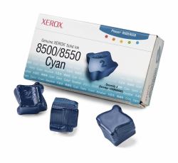 Xerox Tinta sólida cián de marca 8500/8550 [3 barras] 