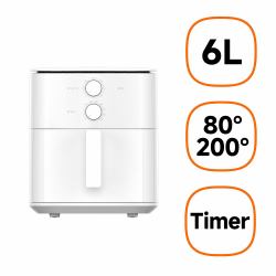 Xiaomi MAF13 Sencillo 6 L Independiente 1550 W Freidora de aire caliente Blanco 