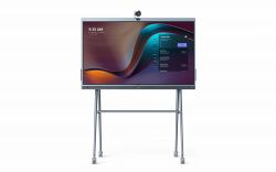 Yealink MeetingBoard Panel plano interactivo 165,1 cm [65"] LED Wifi 4K Ultra HD Negro Pantalla táctil Procesador incorporado Android 10 