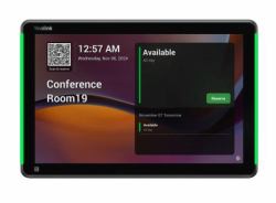 Yealink RoomPanel Plus E2 25,6 cm [10.1"] 1280 x 800 Pixeles LCD 802.11a, 802.11b, 802.11g, Wi-Fi 4 [802.11n], Wi-Fi 5 [802.11ac] Gris Bluetooth 