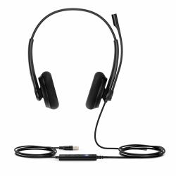 Yealink UH34 Lite Dual Teams Auriculares Alámbrico Diadema Oficina/Centro de llamadas USB tipo A Negro 